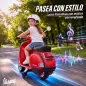 Moto Eléctrica Niños 12V Vespa PX150 Ruedas Auxiliares 2 Motores Suspensión Trasera Música Faros 3 km/h 3-6 Años Rojo Moto Eléctrica Niños 12V Vespa PX150 Ruedas Auxiliares 2 Motores Suspensión Trasera Música Faros 3 km/h 3-6 Años Rojo