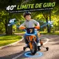 Moto Eléctrica Niños 12V 2 Ruedas Auxiliares Desmontables 2 Motores Suspensión Trasera 3 km/h 3-6 Años Naranja Moto Eléctrica Niños 12V 2 Ruedas Auxiliares Desmontables 2 Motores Suspensión Trasera 3 km/h 3-6 Años Naranja