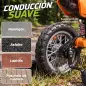 Moto Eléctrica Niños 12V 2 Ruedas Auxiliares Desmontables 2 Motores Suspensión Trasera 3 km/h 3-6 Años Naranja Moto Eléctrica Niños 12V 2 Ruedas Auxiliares Desmontables 2 Motores Suspensión Trasera 3 km/h 3-6 Años Naranja