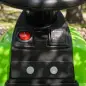 Tractor Eléctrico para Niños con Remolque Desmontable 6V Luces Música Claxon Pedal para Niños 1-3 Años 2,5 km/h Verde