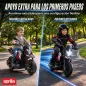 Moto Eléctrica Niños 6V Licencia APRILIA Ruedas Auxiliares Adelante/Atrás Batería de Litio Música 18 Meses-4 Años Rojo Moto Eléctrica Niños 6V Licencia APRILIA Ruedas Auxiliares Adelante/Atrás Batería de Litio Música 18 Meses-4 Años Rojo