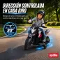 Moto Eléctrica Niños 6V Licencia APRILIA Ruedas Auxiliares Adelante/Atrás Batería de Litio Música 18 Meses-4 Años Rojo Moto Eléctrica Niños 6V Licencia APRILIA Ruedas Auxiliares Adelante/Atrás Batería de Litio Música 18 Meses-4 Años Rojo