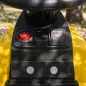 Tractor Eléctrico para Niños con Remolque Desmontable 6V Luces Música Claxon Pedal Niños 1-3 Años 2,5 km/h Amarillo