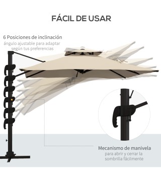 Sombrilla de Jardín