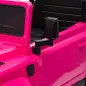 Coche Eléctrico Niños 12V Licencia Land Rover Defender Control Remoto 2,4G 2 Motores Arranque Suave Faros +3 Años Rosa Coche Eléctrico Niños 12V Licencia Land Rover Defender Control Remoto 2,4G 2 Motores Arranque Suave Faros +3 Años Rosa