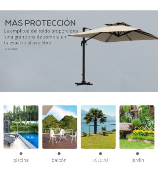 Sombrilla de Jardín