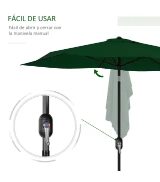 Sombrilla de Jardín