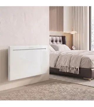 Calefactor Eléctrico Inteligente de Pared o Independiente 1500 W Temporizador Semanal Wifi Ventana Abierta y Antihielo