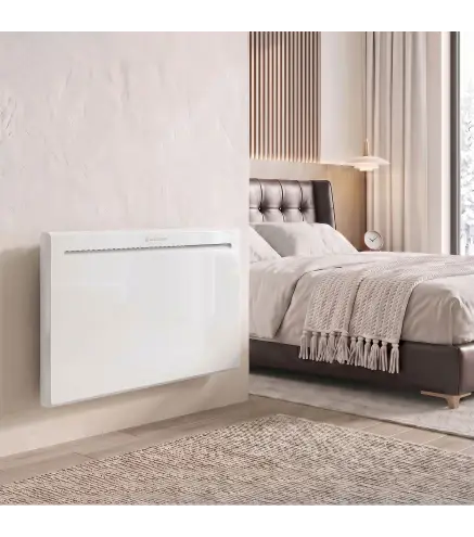 Calefactor Eléctrico Inteligente de Pared o Independiente 1500 W Temporizador Semanal Wifi Ventana Abierta y Antihielo