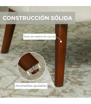 Sillón Relax Sofá Individual de Pana con Cojín Reposabrazos Patas de Madera para Dormitorio Oficina Crema