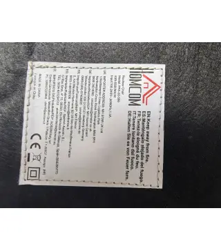 Sillón Relax Reclinable Eléctrico Silencioso con Función Memoria Reposapiés Mando a Distancia Bolsillos Laterales Crema