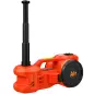 Kit de Gato Hidráulico Eléctrico 12V 5T Elevación 15,5-45 cm Bomba Aire Llave Hexagonal y Maletín Reflectante Naranja Kit de Gato Hidráulico Eléctrico 12V 5T Elevación 15,5-45 cm Bomba Aire Llave Hexagonal y Maletín Reflectante Naranja