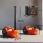 Kit de Gato Hidráulico Eléctrico 12V 5T Elevación 15,5-45 cm Bomba Aire Llave Hexagonal y Maletín Reflectante Naranja Kit de Gato Hidráulico Eléctrico 12V 5T Elevación 15,5-45 cm Bomba Aire Llave Hexagonal y Maletín Reflectante Naranja