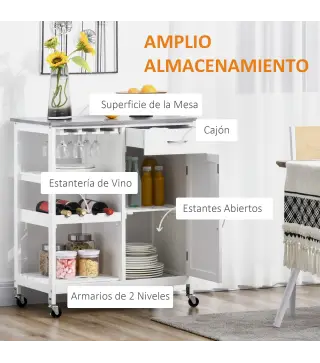 Carrito de Cocina