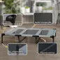 Cama Elevada para Perros Grandes Cama para Perros con Zona de Malla Transpirable y Bolsa 122x92x23 cm Gris Claro Cama Elevada para Perros Grandes Cama para Perros con Zona de Malla Transpirable y Bolsa 122x92x23 cm Gris Claro