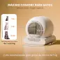 Arenero Gatos Autolimpiable 65L Control APP sin Olores Antifugas Sensores de Seguridad Entrada Baja Bolsas de Basura Arenero Gatos Autolimpiable 65L Control APP sin Olores Antifugas Sensores de Seguridad Entrada Baja Bolsas de Basura