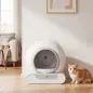 Arenero Gatos Autolimpiable 65L Control APP sin Olores Antifugas Sensores de Seguridad Entrada Baja Bolsas de Basura Arenero Gatos Autolimpiable 65L Control APP sin Olores Antifugas Sensores de Seguridad Entrada Baja Bolsas de Basura