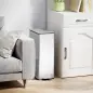 Cubo de Basura de Cocina de 20L de Acero Inoxidable con Tapa de Cierre Suave Pedal y Cubo Extraíble Plateado Cubo de Basura de Cocina de 20L de Acero Inoxidable con Tapa de Cierre Suave Pedal y Cubo Extraíble Plateado