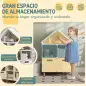 Librería Infantil de 3 Niveles Forma Casa con 3 Estantes y 2 Armarios para Guardería para Niños de 3 a 8 Años Blanco Librería Infantil de 3 Niveles Forma Casa con 3 Estantes y 2 Armarios para Guardería para Niños de 3 a 8 Años Blanco