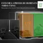 Papelera Cocina de Acero Inoxidable con 2 Compartimentos 2x15L Pedal Tapas de Cierre Suave y Cubo Extraíble Negro