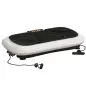 Plataforma Vibratoria con 99 Niveles de Velocidad Pantalla LED Control Remoto 2 Bandas para Hacer Ejercicio en Casa