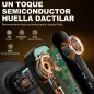 Cerradura Inteligente con Manilla 5 en 1 con Huella Código App Bluetooth Tarjeta NFC y Llave Registro de Accesos Negro Cerradura Inteligente con Manilla 5 en 1 con Huella Código App Bluetooth Tarjeta NFC y Llave Registro de Accesos Negro
