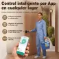 Cerradura Inteligente con Manilla 5 en 1 con Huella Código App Bluetooth Tarjeta NFC y Llave Registro de Accesos Negro Cerradura Inteligente con Manilla 5 en 1 con Huella Código App Bluetooth Tarjeta NFC y Llave Registro de Accesos Negro