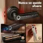 Cerradura Inteligente con Manilla 5 en 1 con Huella Código App Bluetooth Tarjeta NFC y Llave Registro de Accesos Negro Cerradura Inteligente con Manilla 5 en 1 con Huella Código App Bluetooth Tarjeta NFC y Llave Registro de Accesos Negro