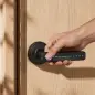 Cerradura Inteligente con Manilla 5 en 1 con Huella Código App Bluetooth Tarjeta NFC y Llave Registro de Accesos Negro Cerradura Inteligente con Manilla 5 en 1 con Huella Código App Bluetooth Tarjeta NFC y Llave Registro de Accesos Negro