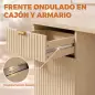 Escritorio Reversible 120 cm con Cajón Armario Balda Ajustable y Tablero Grueso para Espacios Pequeños Oficina Roble