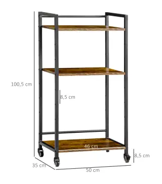 Estantería con Ruedas