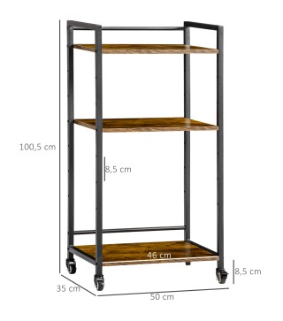 Estantería con Ruedas