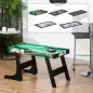Mesa Multijuegos para Niños de +7 Años 6 en 1 Plegable Billar Futbolín Ping-Pong 118x104x71 cm Multicolor