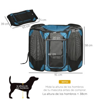 Parque Mascotas Plegable