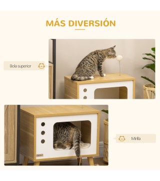 Caseta para Gatos