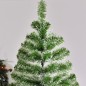 Árbol de Navidad Artificial de 210 cm con 968 Ramas Decoración Navideña para Interior Fiestas Ø100x210 cm Verde