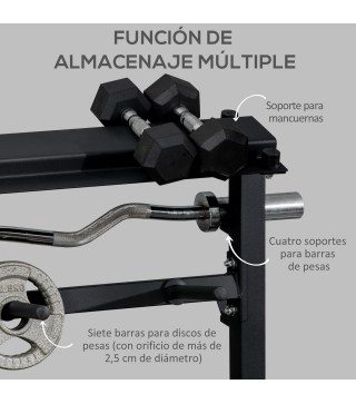 Soporte para Mancuernas