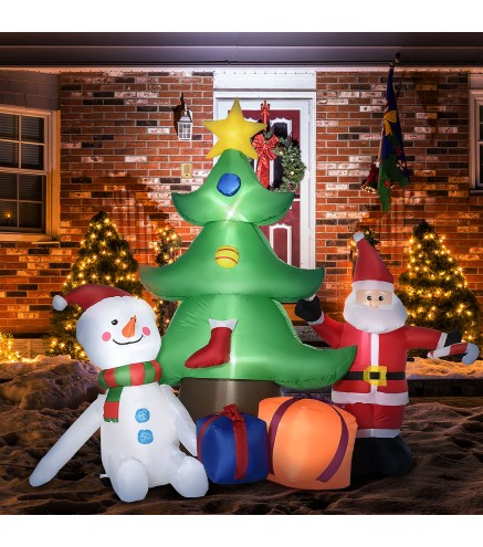 Decoración Navideña Inflable
