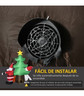 Decoración Navideña Inflable