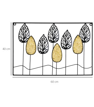Decoración Pared Metálica