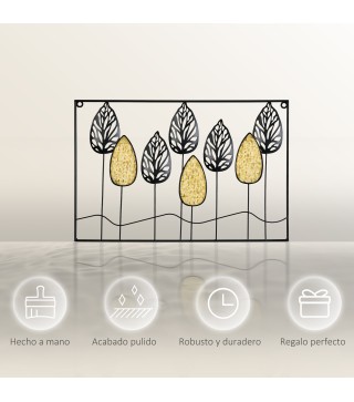 Decoración Pared Metálica