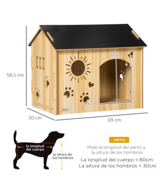 Caseta para perros