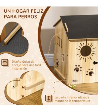 Caseta para perros