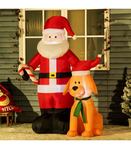 Papá Noel Inflable