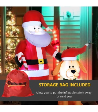 Papá Noel Inflable