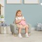 Sillón Infantil Mini Sofá para Niños de +3 Años con Asiento Acolchado y Reposabrazos 61x42x53 cm Marrón Sillón Infantil Mini Sofá para Niños de +3 Años con Asiento Acolchado y Reposabrazos 61x42x53 cm Marrón