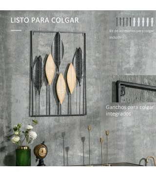Decoración Pared Metálica