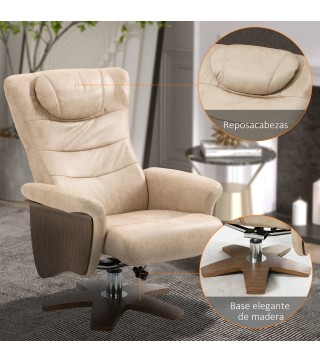 Sillón Reclinable Otomana