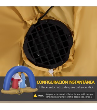 Decoración Navideña Inflable
