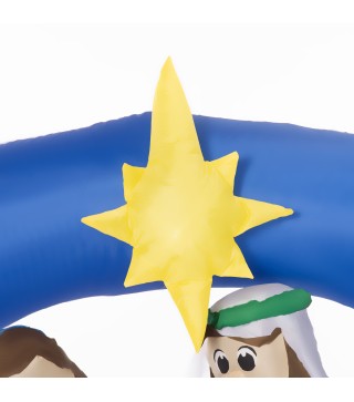 Decoración Navideña Inflable